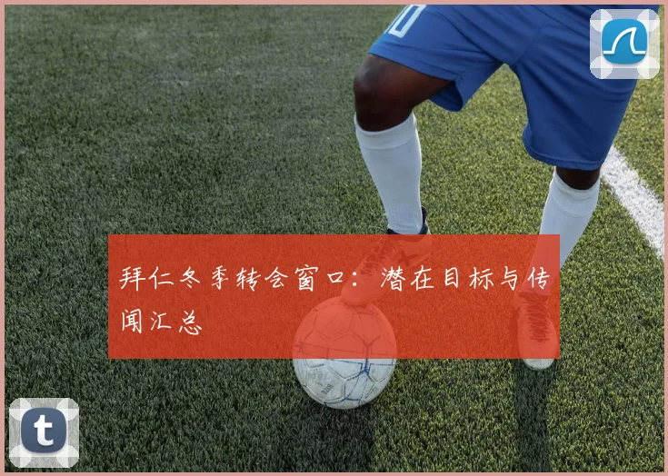 拜仁冬季转会窗口：潜在目标与传闻汇总